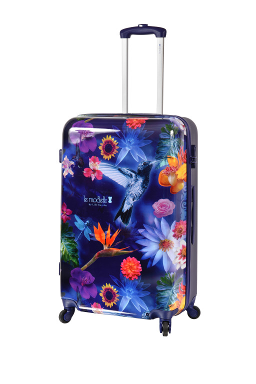 Oiseau Morning Garden Et Femme Brésilien Fleurs Motif Bagage Pour nOXk8PN0w