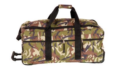 Sac trolley ouverture plombier coloris camouflage kaki 68 cm